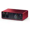 Image de Focusrite Interface audio Scarlett 4i4 - 4ème génération (USB), Interface audio, Noir, Rouge