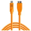 Image de TETHER TOOLS Câble usb-c vers micro usb b 3.0 tetherpro cuc3315 - orange 4.60m