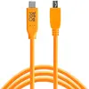 Image de Tether Tools Câble Usb-c Vers Mini B 2.0 5 Broches 4.60 M