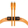 Image de Tether Tools TetherPro USB-C Optima 10G gerade orange 4,6m (4.60 m, USB 3.2 Gen 1), Câble USB