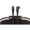Image de Tether Tools TetherPro Optima USB-C gerade zu rechtwinklig, 4.6 m, Schwarz (4.60 m, USB 3.2 Gen 2), Câble USB