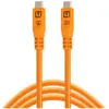 Image de Tether Tools TetherPro USB-C Optima 10G gerade orange 3m (3 m, USB 3.2 Gen 2), Câble USB