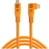 Image de Tether Tools TetherPro USB-C Optima 10G rechts orange 1,8m (1.80 m, USB 3.2 Gen 2, 100 W), Câble USB
