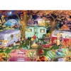 Image de Puzzle 1000 pièces : Camping en automne