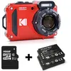 Image de Kodak WPZ2 (4.9 - 19.6 mm, 16.35 Mpx, 1/2,3''), Appareil photo, Rouge