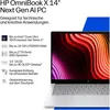 Image de HP Ordinateur portable OmniBook X « Next Gen AI » 14-ka0176ng (14", 1000 Go, 24 Go, DE, Intel Core Ultra 7 356H), Ordinateur portable, Argent, Gris