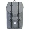 Image de Herschel Little America Raven Hachuré/Caoutchouc Noir