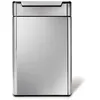 Image de simplehuman Poubelle De Recyclage À Touch-Bar Acier Inoxydable Brossé 48L (24/24)