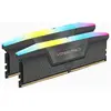 Image de Corsair Vengeance RGB (2 x 32GB, 5600 MHz, RAM DDR5, DIMM), Mémoire vive, Noir