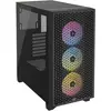 Image de Corsair 3000D (ATX, mATX, Mini-ITX), Boîtier PC, Noir