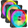 Image de Corsair iCUE QL120 RGB (120 mm, 3x), Ventilateur PC, Noir