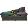 Image de Corsair Vengeance RGB Pro SL (2 x 16GB, 3200 MHz, RAM DDR4, DIMM), Mémoire vive, Noir
