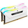 Image de Corsair Vengeance RGB Pro SL (2 x 16GB, 3200 MHz, RAM DDR4, DIMM), Mémoire vive, Noir, Blanc, Transparent