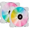 Image de Corsair iCUE SP140 RGB Elite (140 mm, 2x), Ventilateur PC, Blanc