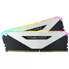 Image de Corsair Vengeance RGB RT (2 x 8GB, 3200 MHz, RAM DDR4, DIMM), Mémoire vive, Blanc