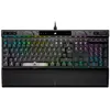 Image de Clavier gaming magnétique-mécanique filaire Azerty Corsair K70 MAX RGB Noir