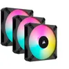Image de CORSAIR iCUE AF120 RGB ELITE - Ventilateur châssis - 120 mm - noir (pack de 3)