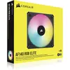 Image de Corsair AF140 RGB Elite (140 mm, 1x), Ventilateur PC, Noir
