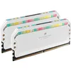 Image de CORSAIR Dominator Platinum RGB - DDR5 - kit - 32 Go: 2 x 16 Go - DIMM 288 broches - 5200 MHz / PC5-41600 - CL40 - 1.25 V - blanc