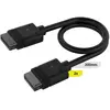 Image de Corsair Câble iCUE LINK, 2x 200mm avec connecteurs droits, Noir, Modding : éclairage