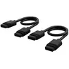 Image de Corsair Câble De Connecteur Pc Cl-9011120-ww 2x200 Mm