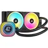 Image de Corsair iCUE Link H100i LCD, Refroidissement liquide CPU, Noir