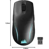 Image de Corsair M75 (Filaire, Sans fil), Souris, Noir