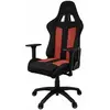 Image de Corsair Tissu TC100 RELAXED Tissu/Carbone/Rouge/2D, Chaise gaming, Rouge
