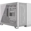 Image de CORSAIR 2500D AIRFLOW - Mid tower - micro ATX - panneau latéral fenêtré (verre trempé) - pas d'alimentation (ATX) - blanc - USB/Audio