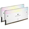 Image de CORSAIR Dominator Titanium RGB - DDR5 - kit - 32 Go: 2 x 16 Go - DIMM 288 broches - 6000 MHz / PC5-48000 - CL30 - 1.4 V - mémoire sans tampon - blanc