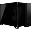 Image de CORSAIR 2500X - Mid tower - micro ATX - panneau latéral fenêtré (verre trempé) - pas d'alimentation (ATX) - noir - USB/Audio