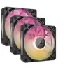 Image de Pack de 3 ventilateurs PC Corsair RX120 MAX RGB 120 mm noir