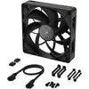 Image de Corsair RX MAX Series, iCUE LINK RX140 MAX, 140mm Fan, Single Fan (140 mm, 1x), Ventilateur PC, Noir