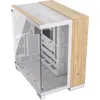 Image de CORSAIR Modèle du produit : Boitier Moyen Tour E-ATX 6500X avec panneaux vitrés (Blanc/Marron)