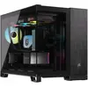 Image de Corsair 2500X (noir/anthracite, verre trempé x 2) (mATX, Mini-ITX), Boîtier PC, Gris, Noir