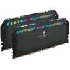 Image de Corsair Dominator Platinum RGB (2 x 32GB, 5600 MHz, RAM DDR5, DIMM), Mémoire vive, Multicolore, Noir