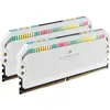 Image de Corsair Dominator Platinum RGB (2 x 32GB, 5600 MHz, RAM DDR5, DIMM), Mémoire vive, Blanc
