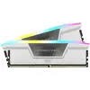 Image de Corsair Vengeance RGB (2 x 16GB, 5200 MHz, RAM DDR5), Mémoire vive, Blanc