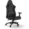 Image de Corsair TC100 RELAXED - Cuirasse (Noir), Chaise gaming, Noir