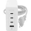 Image de Zagg Accessoires Adaptateur Mural (120 W, 4 ports), Chargeur USB, Blanc