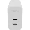 Image de Zagg Accessoires Adaptateur Mural (67 W, 2 ports), Chargeur USB, Blanc
