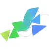 Image de Nanoleaf, Plafonnier, Shapes Triangles Smarter Kit (100 lm)