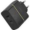 Image de OtterBox EU Chargeur mural à chargement rapide (30 W, 2 ports), Chargeur USB, Noir