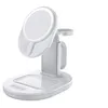 Image de OtterBox - Support de chargement sans fil - 3 en 1 - 7.5 Watt - PD 2.0, PD 3.0 - rêveur lucide (blanc) - pour Apple AirPods with MagSafe Charging Case; AirPods Pro; iPhone 12, 13, 14