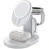 Image de OtterBox Station de charge 3-en-1 pour MagSafe (15 W), Chargeur sans fil, Blanc