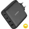 Image de OtterBox UE GaN Chargeur rapide (100 W, 4 ports), Chargeur USB, Noir