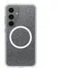 Image de OtterBox Symmetry Series Clear - Coque de protection pour téléphone portable - avec des aimants - couche de polycarbonate, élastomère thermoplastique (TPE) - stardust 3.0 (clair) - pour Samsung Galaxy S25