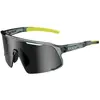 Image de Bollé, Unisexe, Lunettes de sport, Speedchaser S3 (Hunter Green Crystal, vert foncé/transparent, Gris), Vert, Transparent, Gris