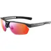 Image de Bollé, Unisexe, Lunettes de sport, Victus Photochromic S0-3 (Noir mat, Photochromique), Bleu, Multicolore, Noir, Gris