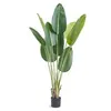 Image de VEVOR Arbre Artificiel Palmier Oiseau du Paradis Plante Artificielle 700x1524 mm